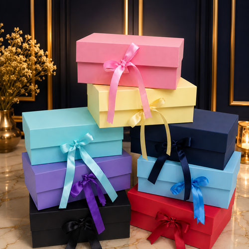 Plain Ribbon Boxes