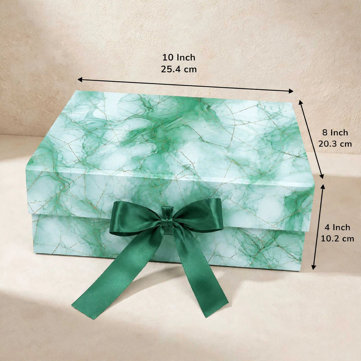 Printed Ribbon Box ( 10 × 8 × 4 )