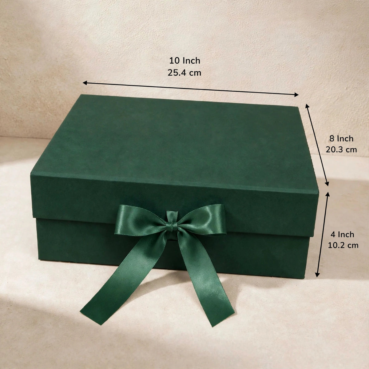 Plain Ribbon Box ( 10 × 8 × 4 )