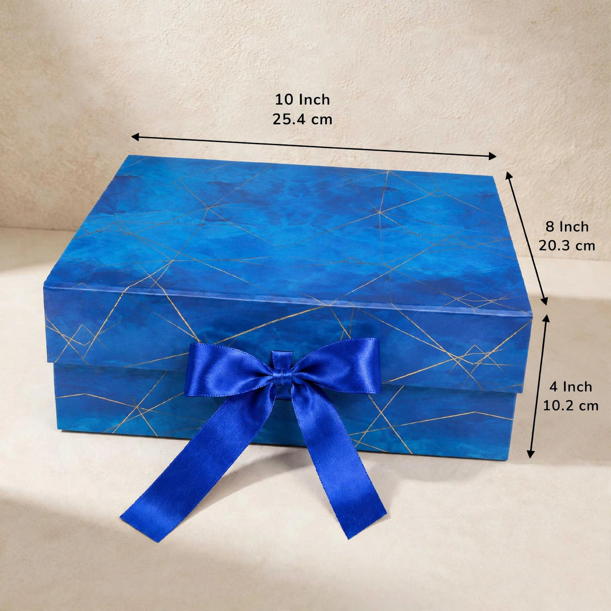 Printed Ribbon Box ( 10 × 8 × 4 )