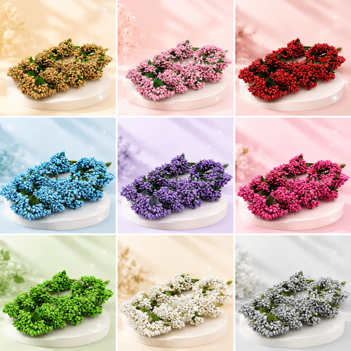 pollen bunches