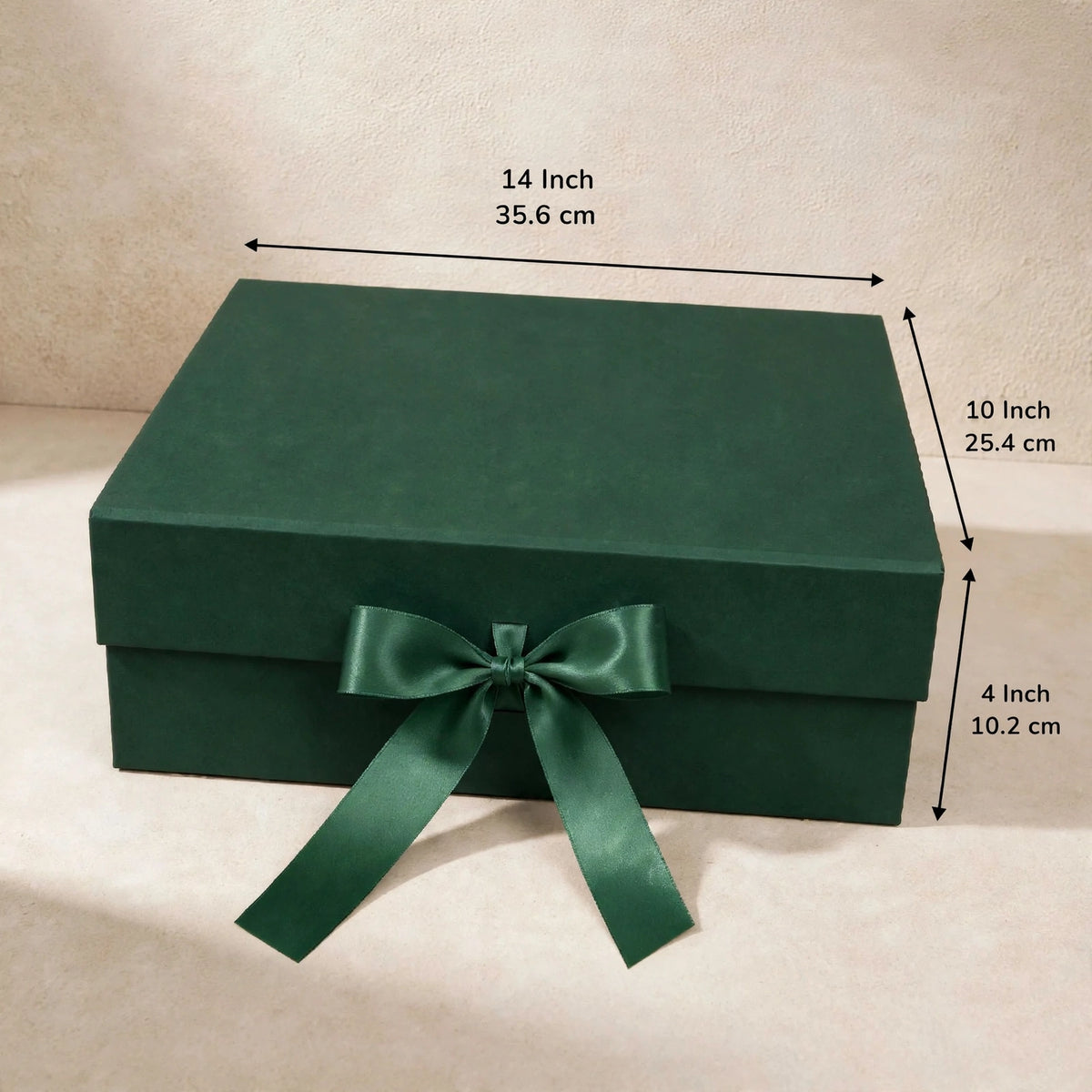 Plain Ribbon Box ( 14 × 10 × 4 ) A4