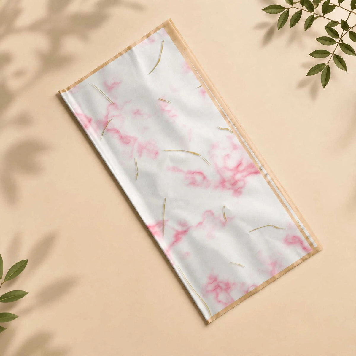 Boquet sheet ( Marble pink )