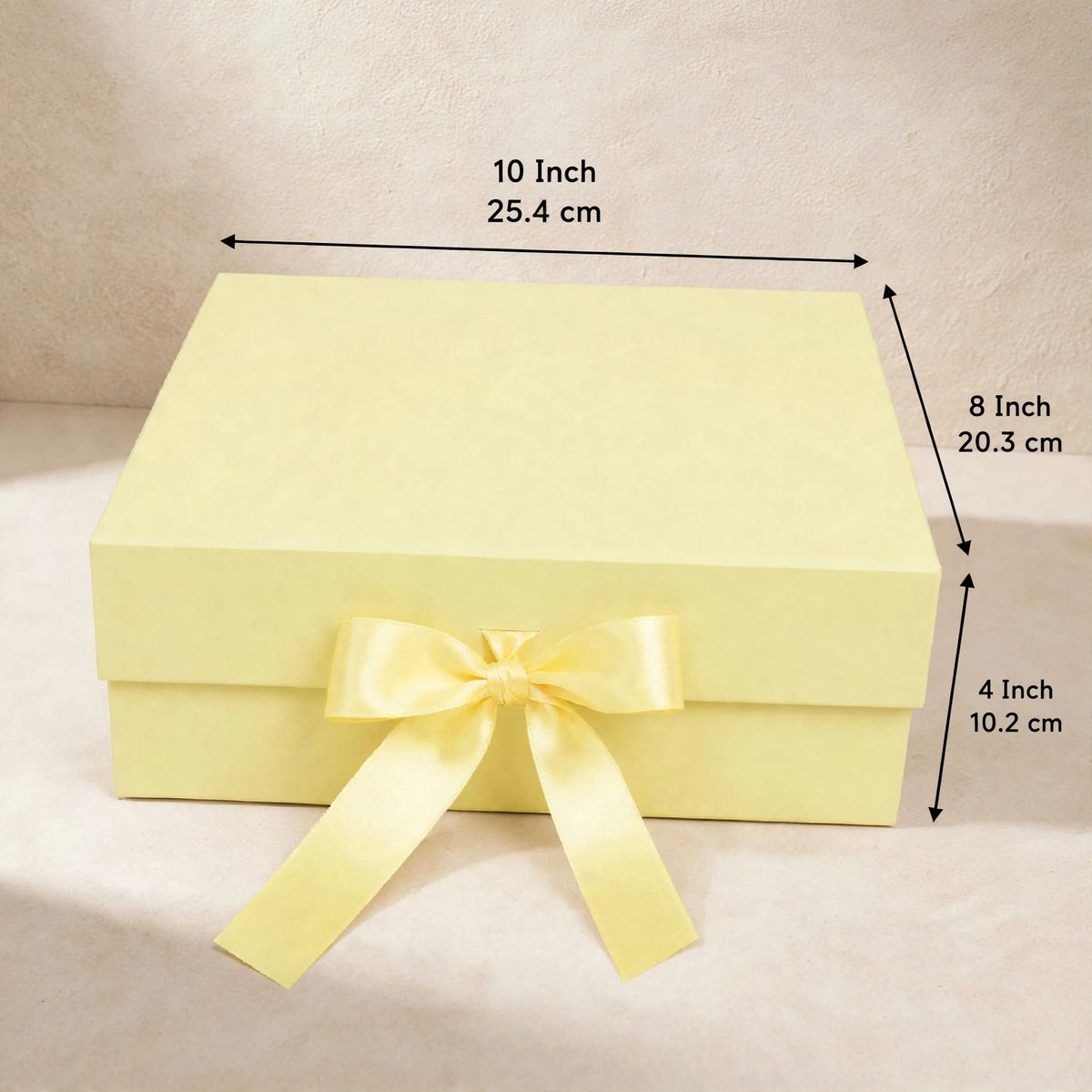 Plain Ribbon Box ( 10 × 8 × 4 )