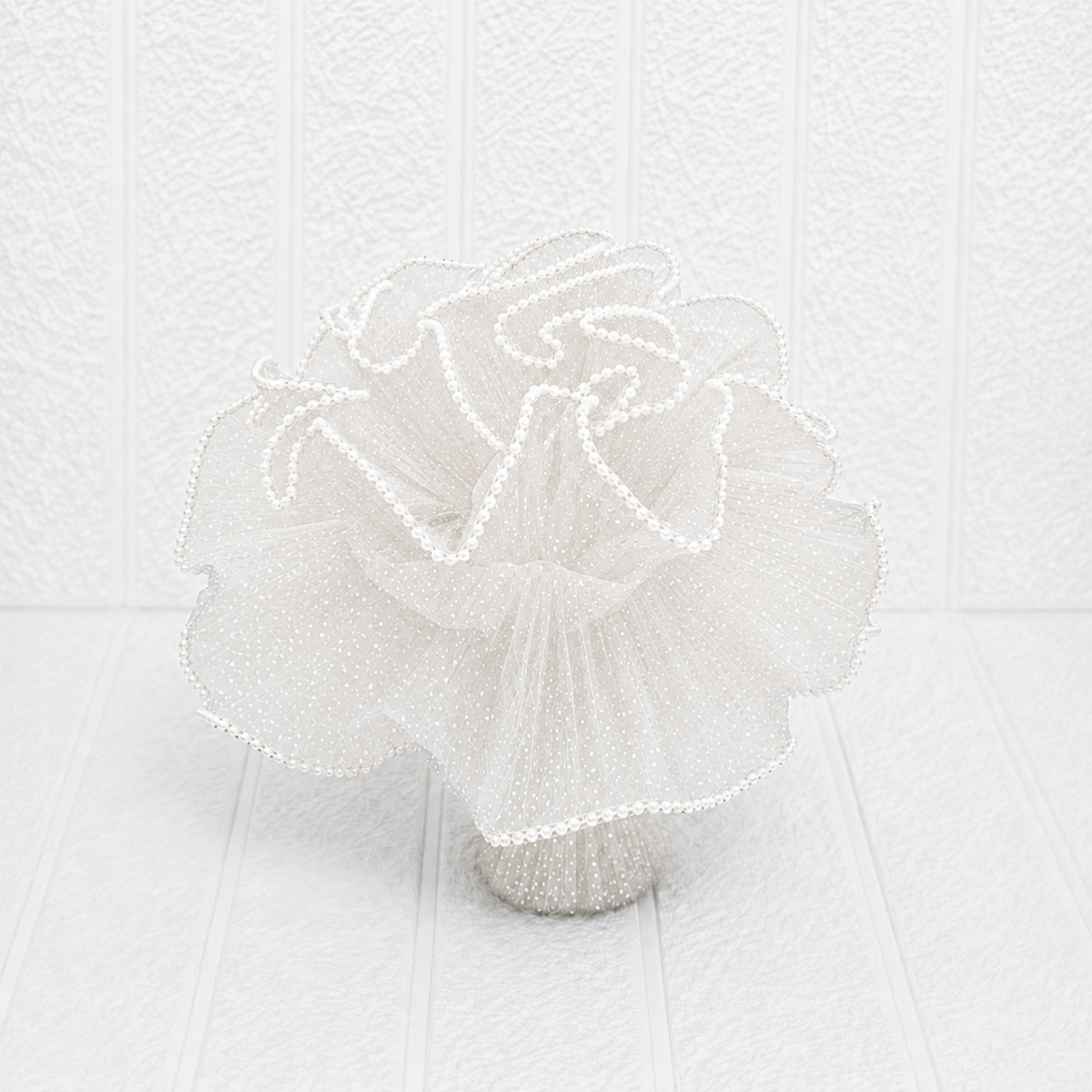 pearl boquet net dotted