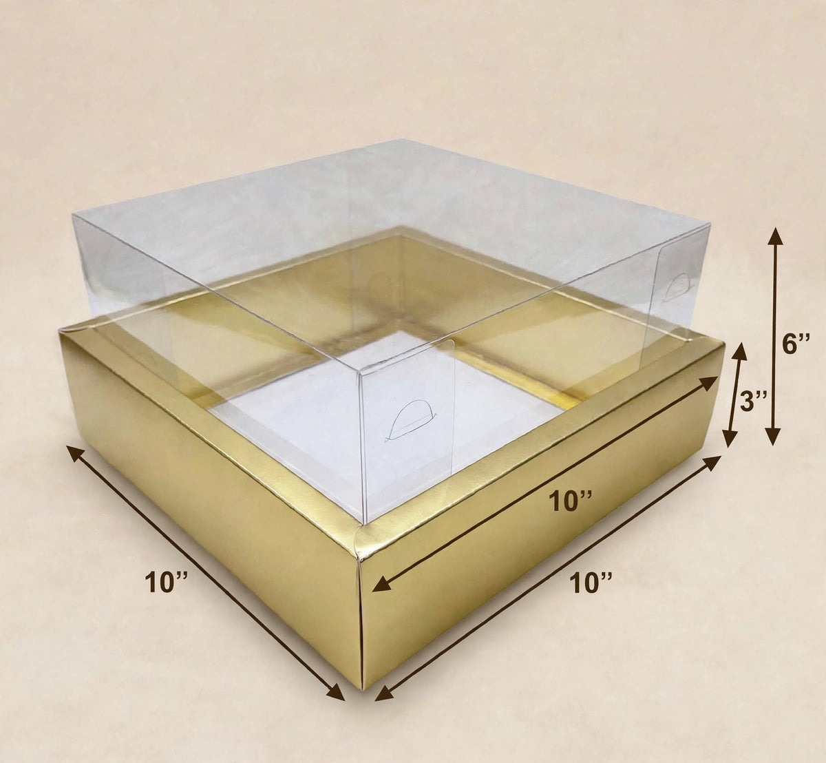 Transparent Hamper boxes