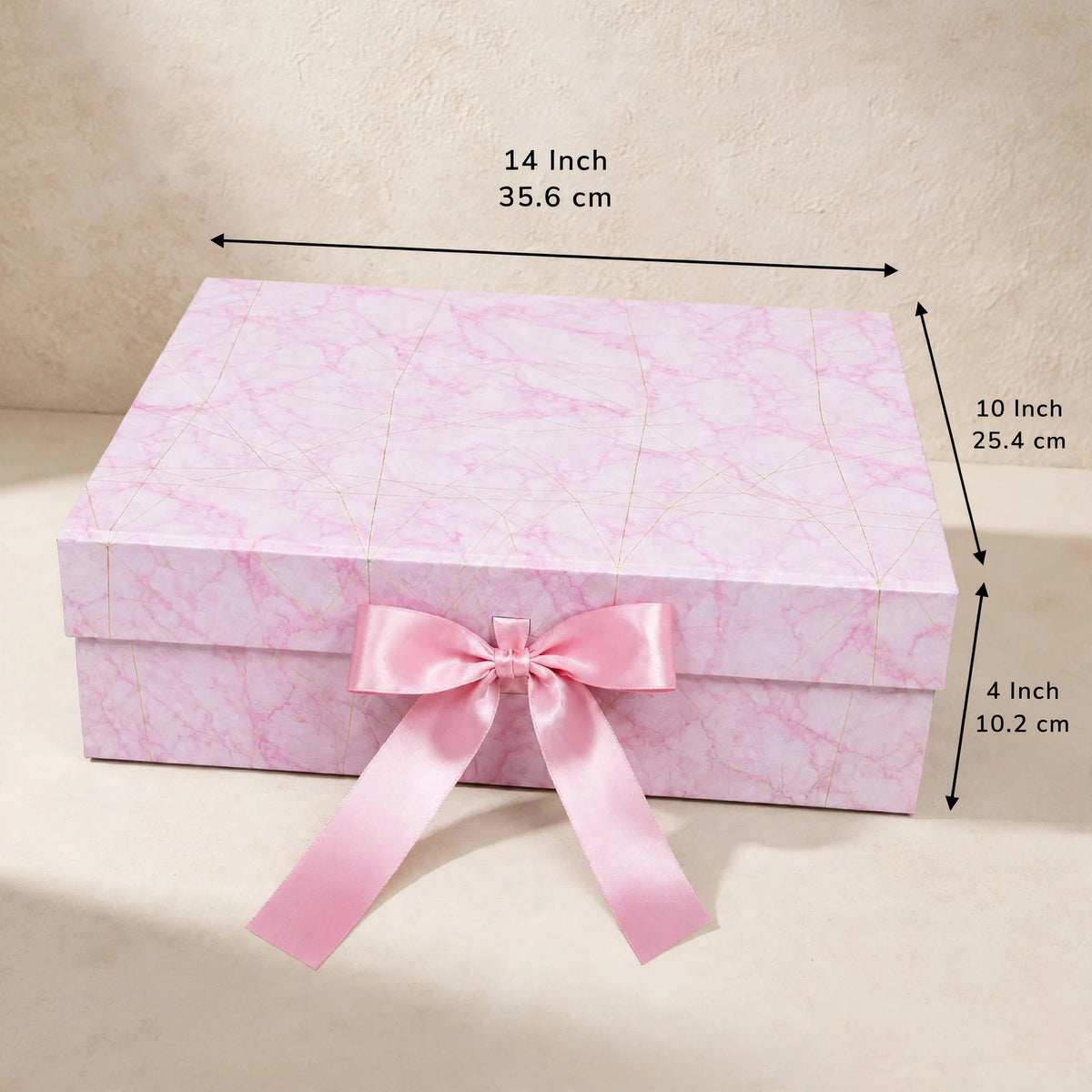Printed Ribbon Box (14 × 10 × 4 )