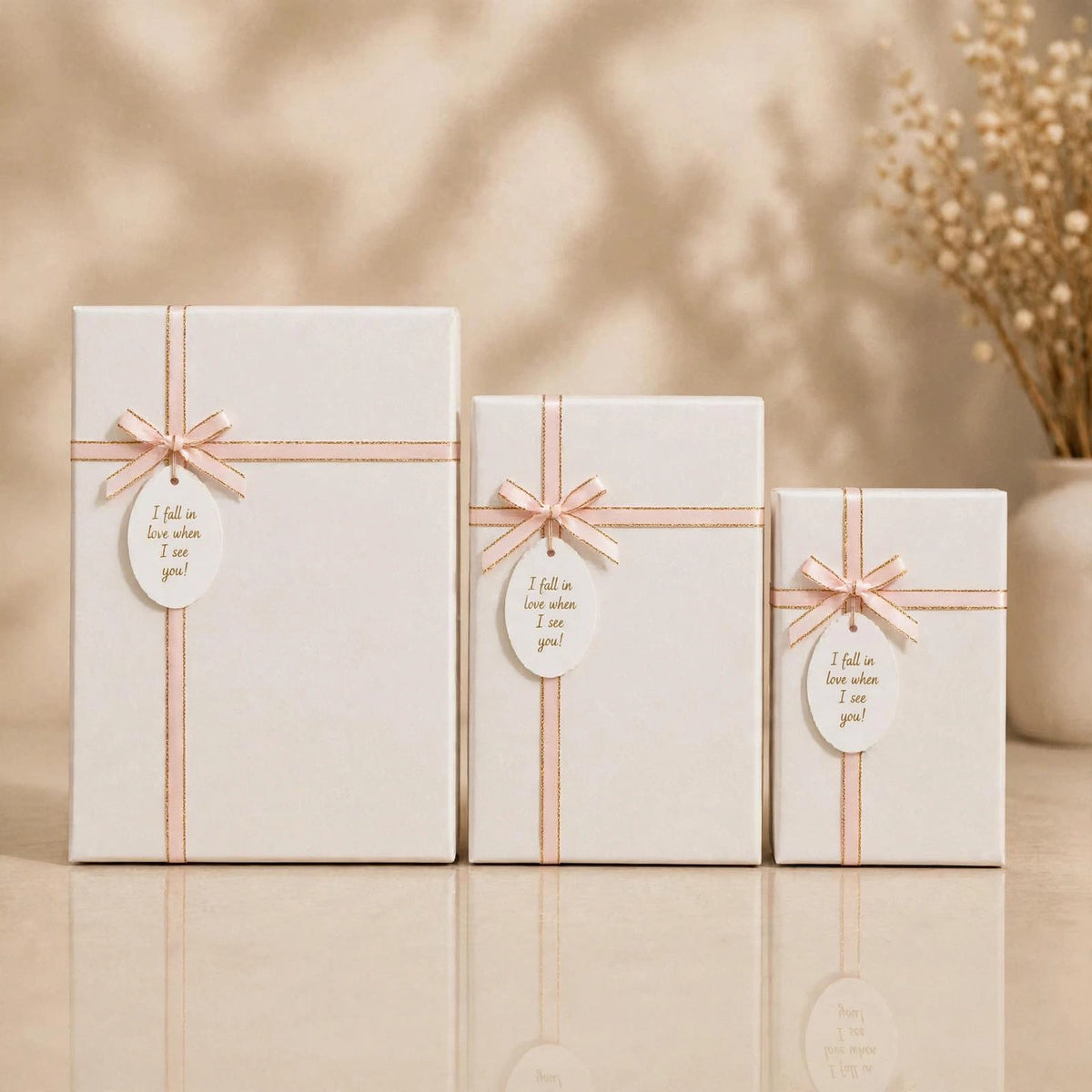 Rectangle Gift box ( white )