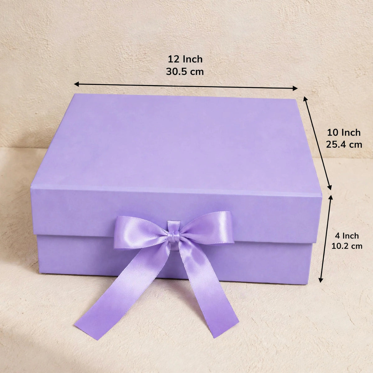 Plain Ribbon Box (12 × 10 × 4)