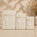 Rectangle Gift box ( Cream )