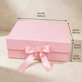 Plain Ribbon Box ( 14 × 10 × 4 ) A4