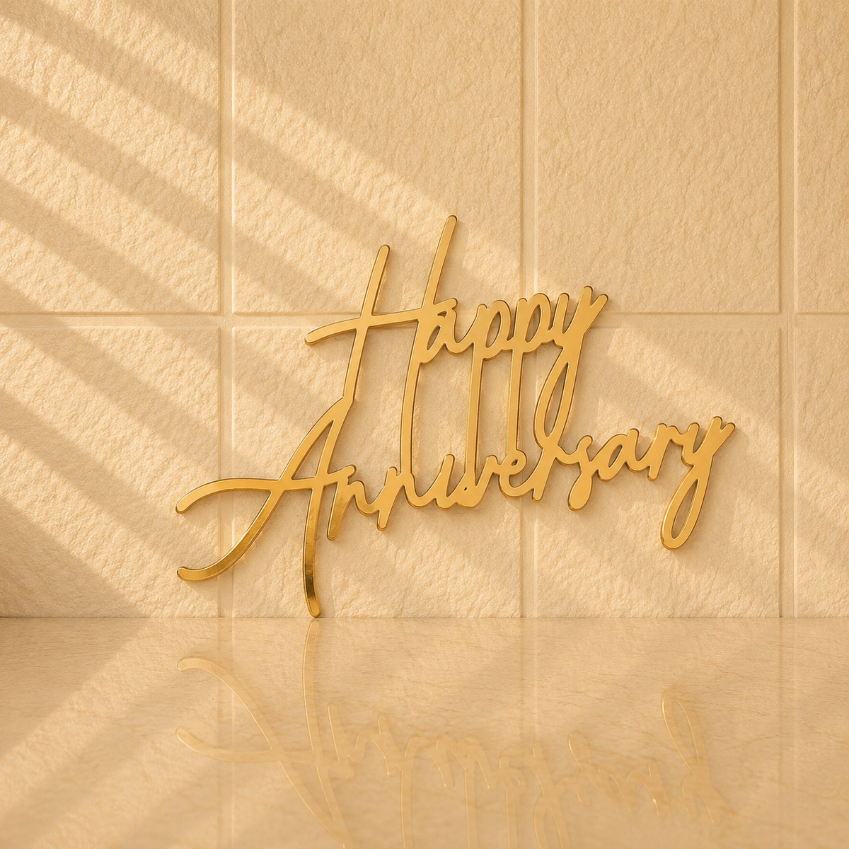 Happy Anniversary Acrylic cutout