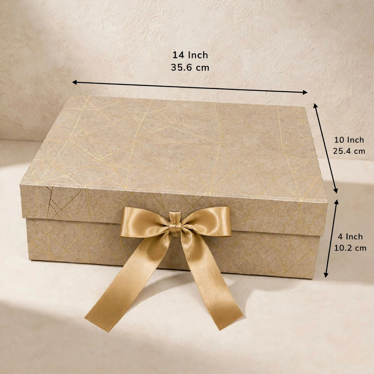 Printed Ribbon Box (14 × 10 × 4 )