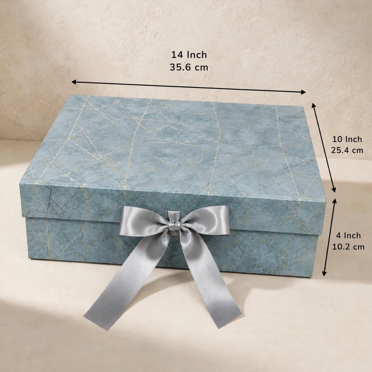 Printed Ribbon Box (14 × 10 × 4 )