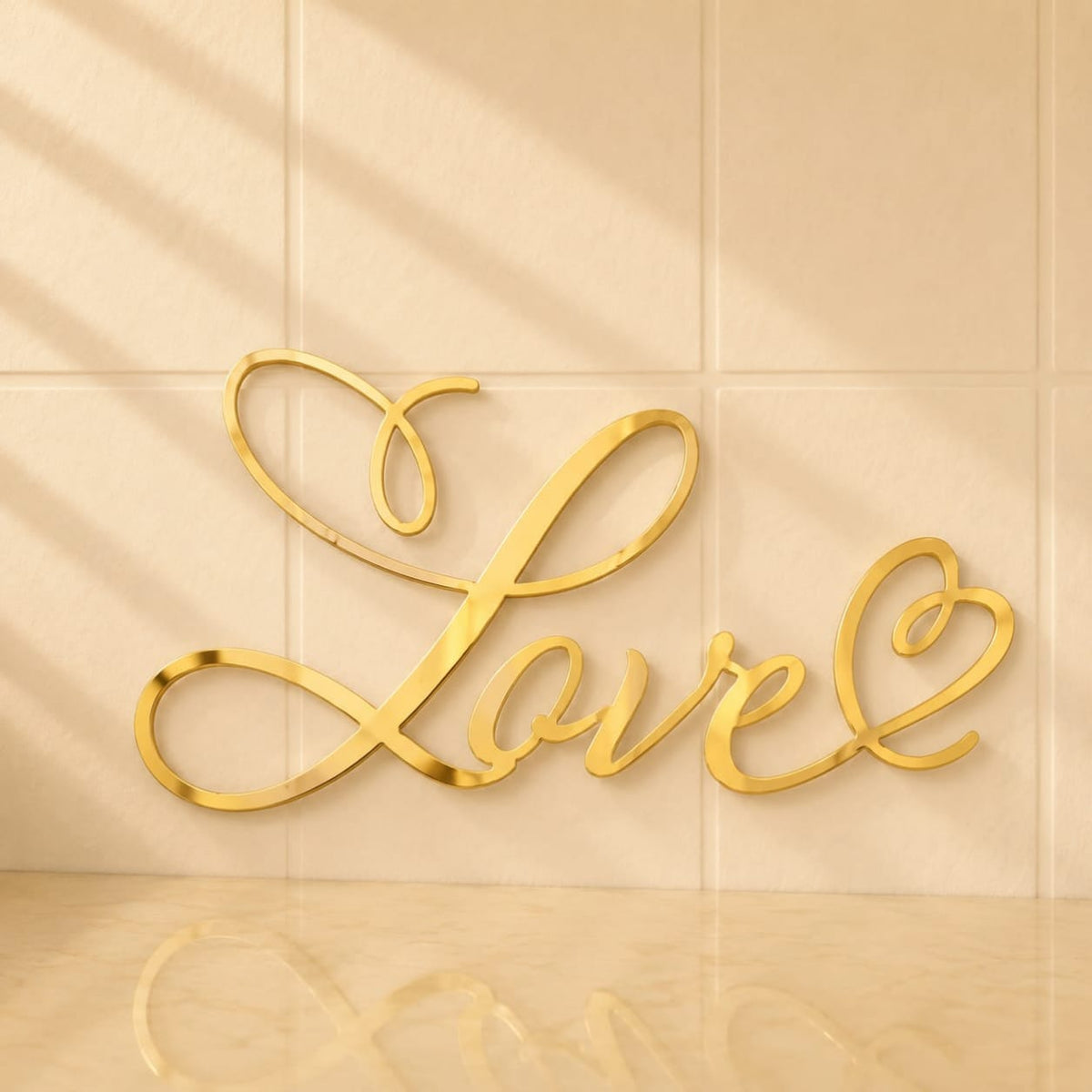 Love Acrylic Topper