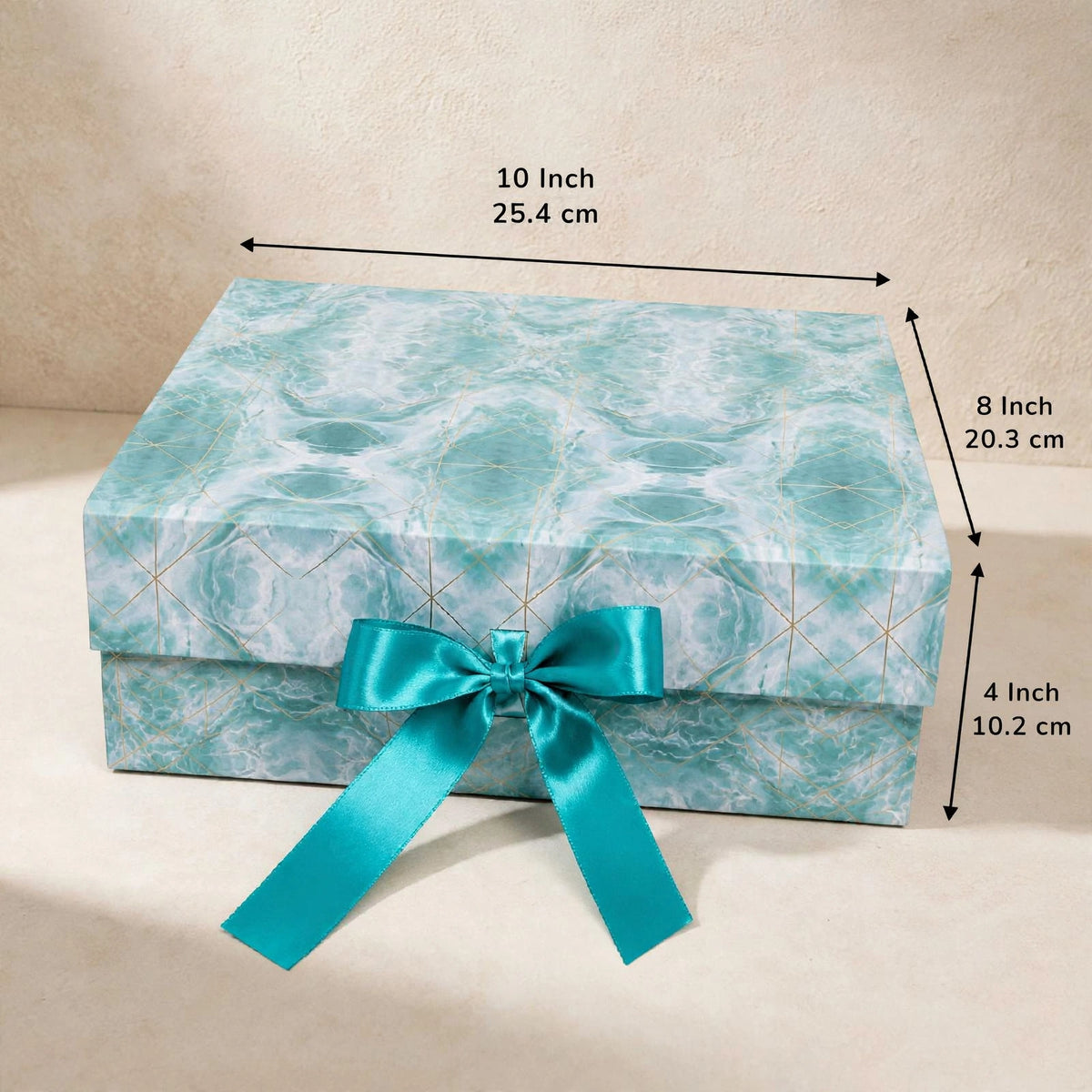 Printed Ribbon Box ( 10 × 8 × 4 )