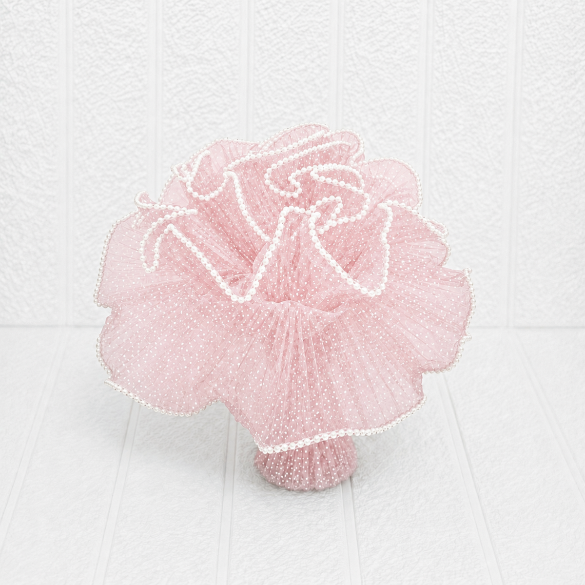 pearl boquet net dotted