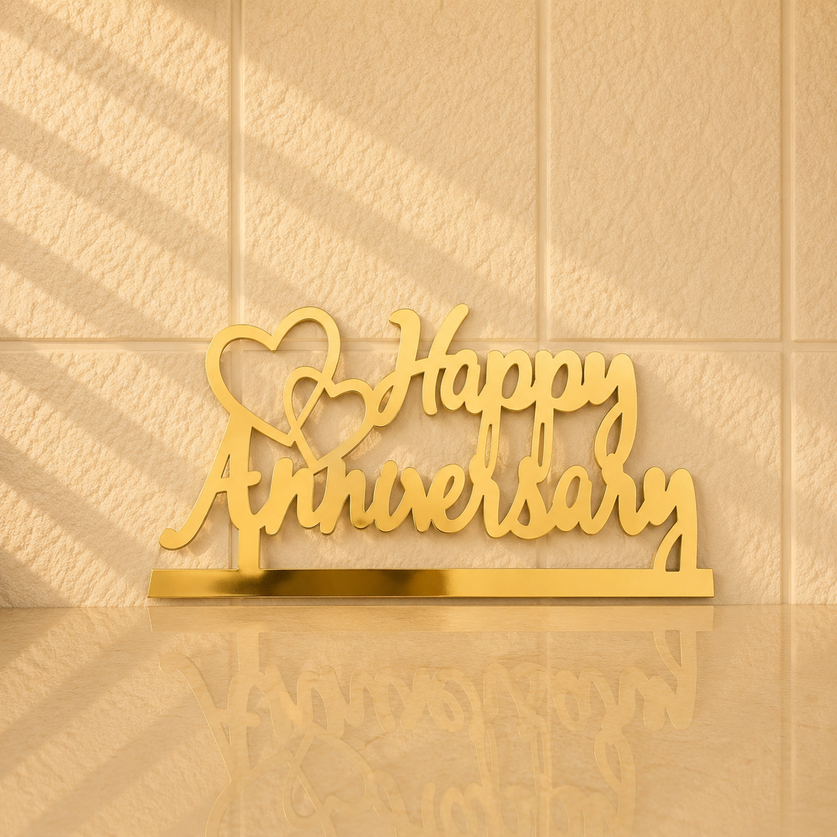 Happy Anniversary Acrylic cutout