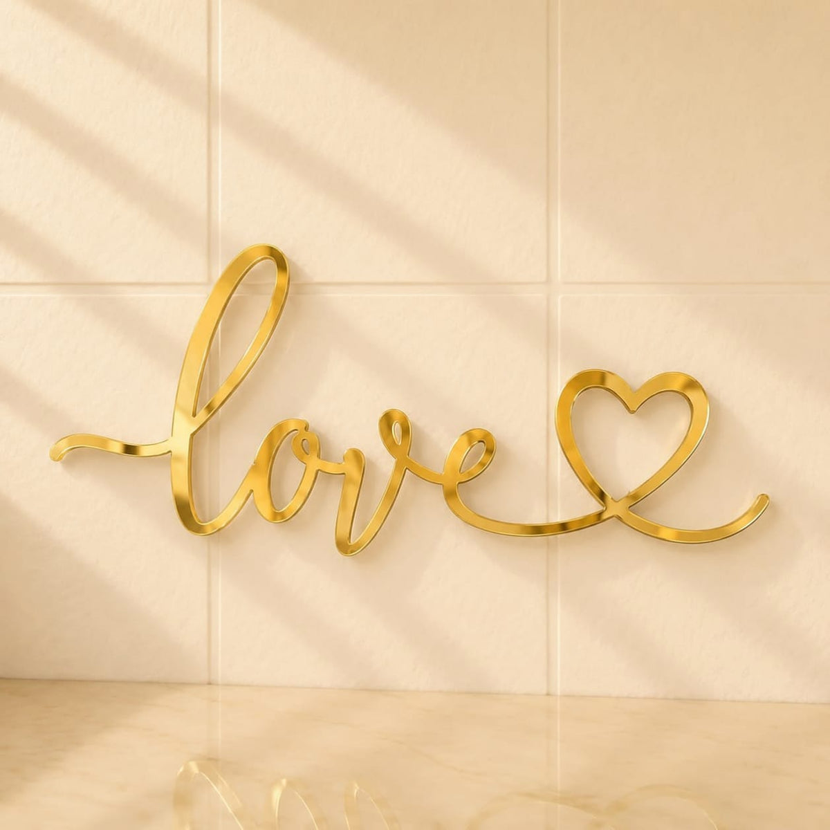 Love Acrylic Topper