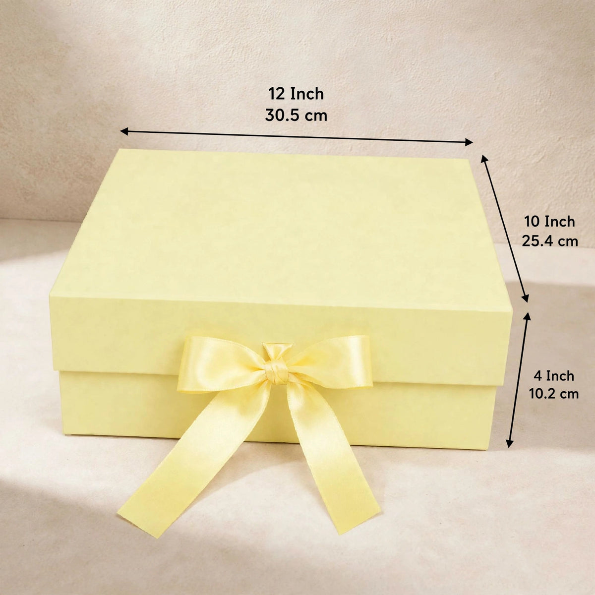 Plain Ribbon Box (12 × 10 × 4)