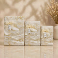 Rectangle Gift box (Marble Cream)