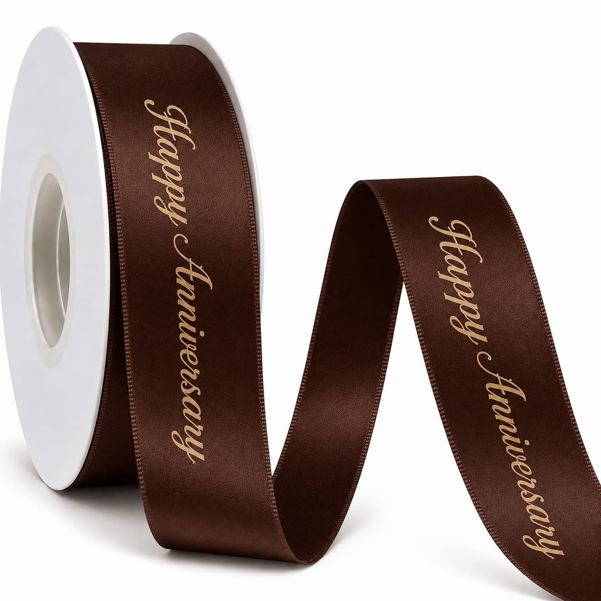 Printed Satin Ribbon ( Happy Anniversary)
