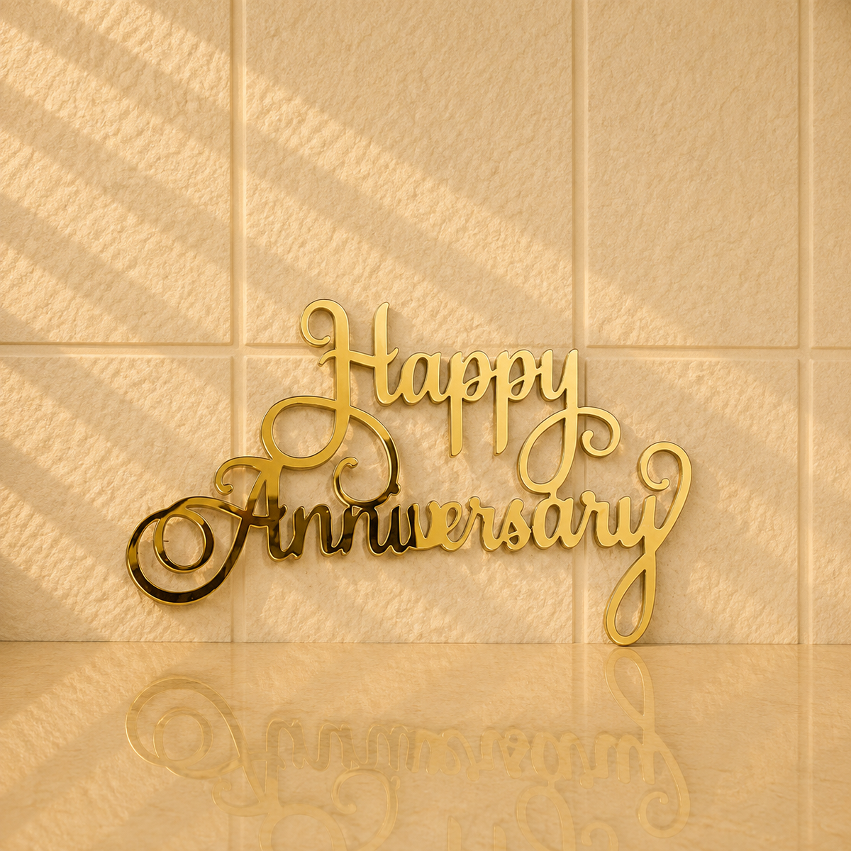 Happy Anniversary Acrylic cutout