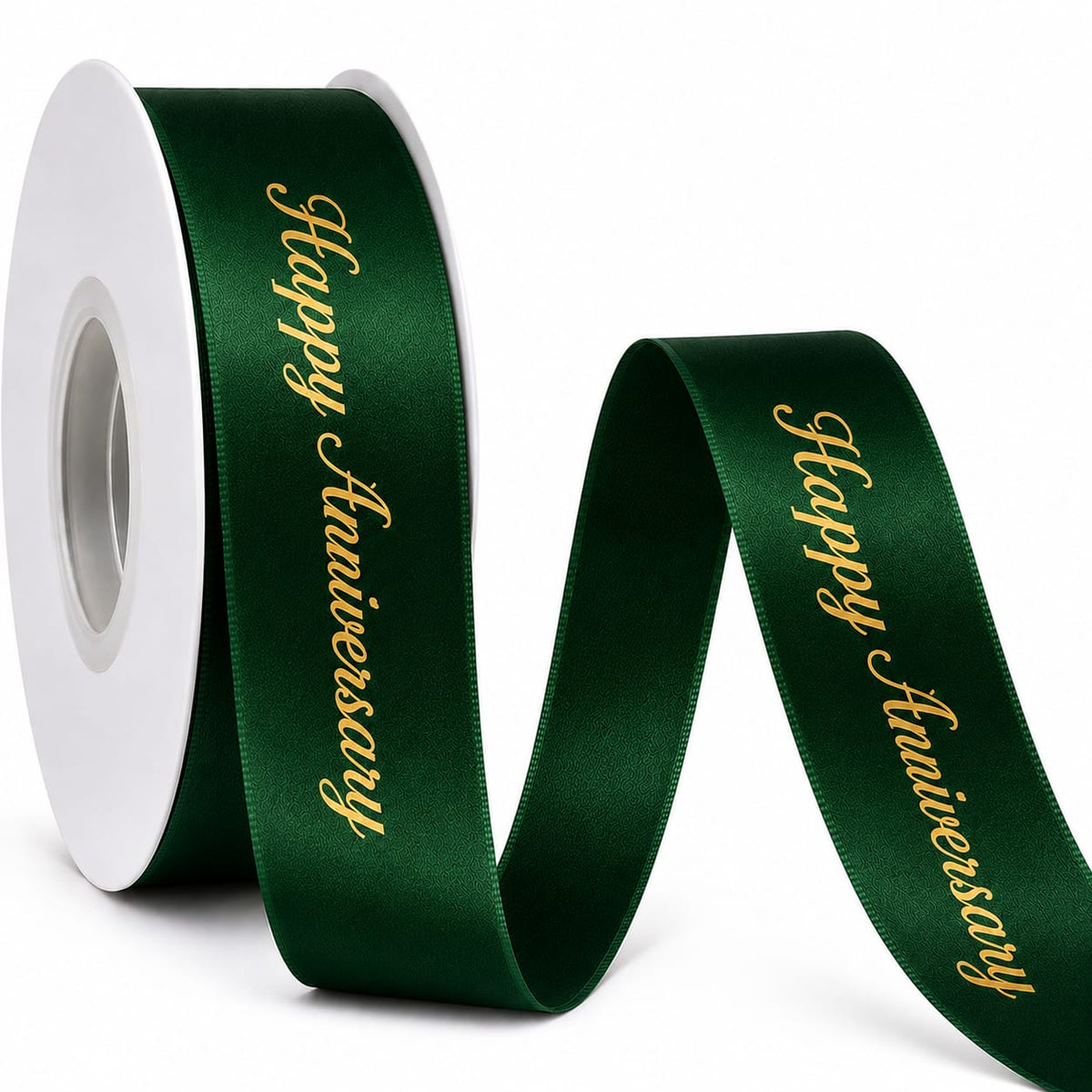 Printed Satin Ribbon ( Happy Anniversary)